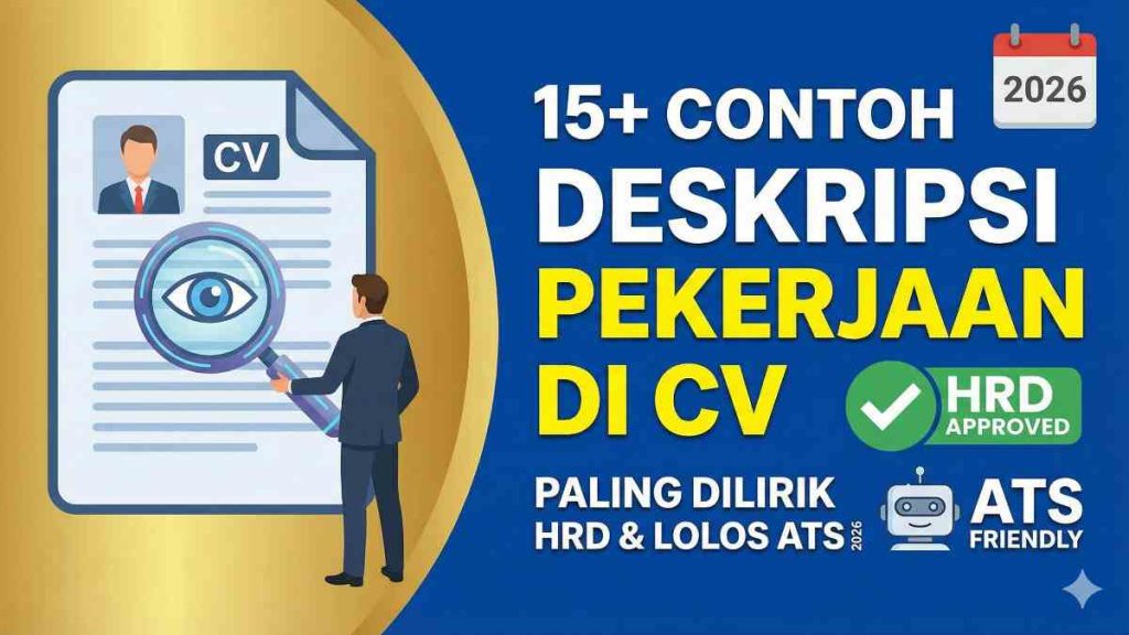 Optimalkan Kata Kunci dari Deskripsi Pekerjaan, Strategi Ampuh Agar CV Lolos ATS