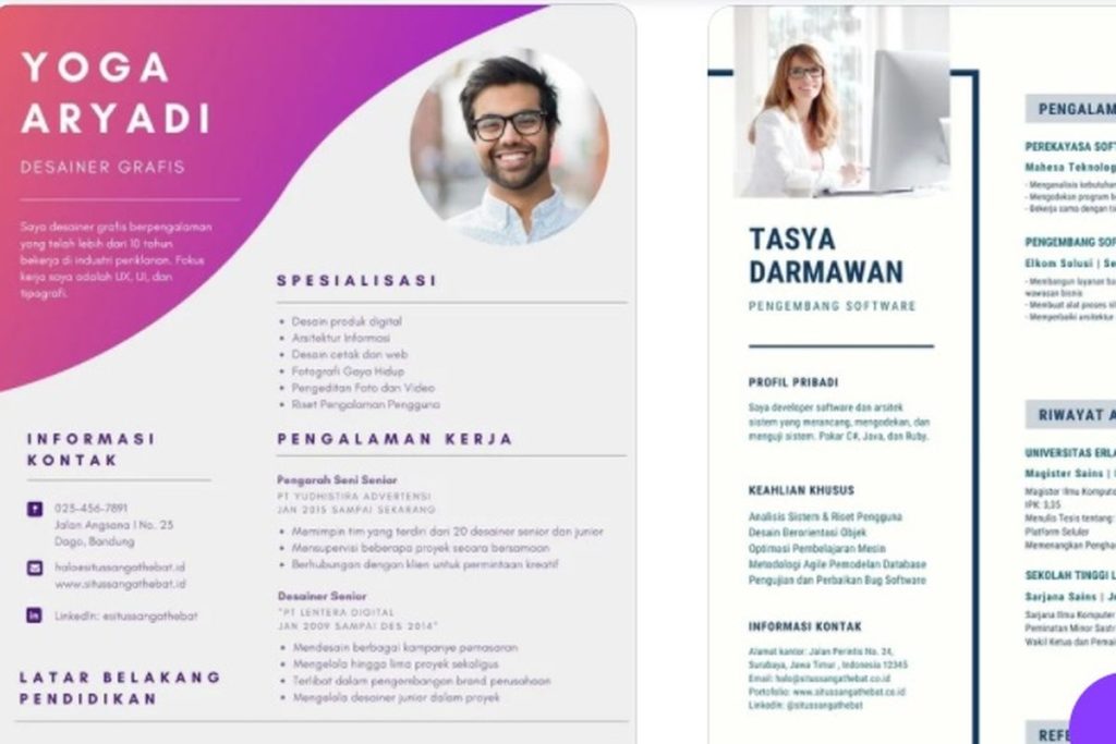 Simpan CV dalam Format PDF jika Tidak Ada Ketentuan Lain dari Perusahaan