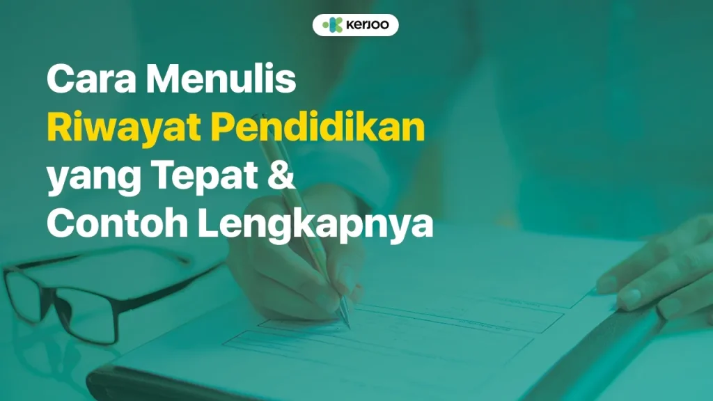 Cantumkan Pendidikan dengan Format yang Konsisten